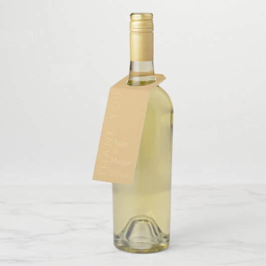 Modern Champagne Tonal Flessenhanger (Schuin)