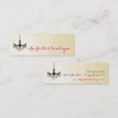 Modern Chandelier Visitekaartjes (Voorkant / Achterkant)