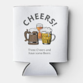 Modern CHEERS Cartoon Beers  Blikjeskoeler (Voorkant)