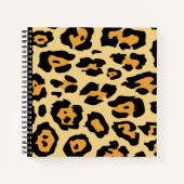Modern Cheetah Spots Pattern Notitieboek (Voorkant)