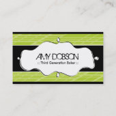 Modern Chef-Visitekaartjes Visitekaartje (Achterkant)