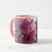 Modern Cherry Blossoms Mug Mok (Voorkant links)