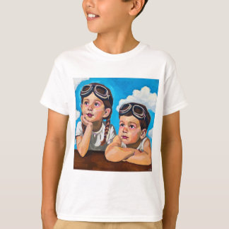 Modern Cherub Painting - Rembrandt Inspired Art T-shirt