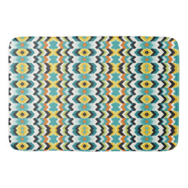 modern chevron geometrisch patroon badmat
