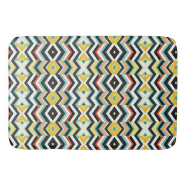 modern chevron geometrisch patroon badmat