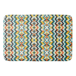modern chevron geometrisch patroon badmat
