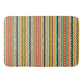 modern chevron geometrisch patroon badmat