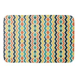 modern chevron geometrisch patroon badmat