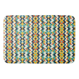 modern chevron geometrisch patroon badmat