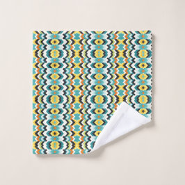 modern chevron geometrisch patroon washandje