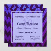 Modern Chevron Kaart (Voorkant / Achterkant)