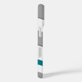 Modern Chevron met alle Kleurdetail Initialen Case-Mate iPhone Case (Achterkant / Rechts)