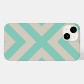 Modern Chevron Stripe Case-Mate iPhone Case (Achterkant (horizontaal))