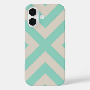 Modern Chevron Stripe iPhone 16 Hoesje