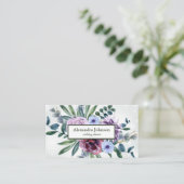 Modern Chic Gold Leaf Folie Luxe Visitekaartje (Staand voorkant)