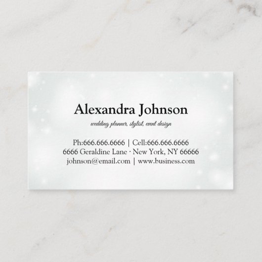 Modern Chic Gold Leaf Folie Luxe Visitekaartje (Achterkant)