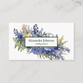 Modern Chic Gold Leaf Folie Luxe Visitekaartje (Voorkant)