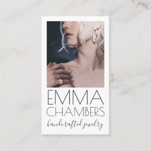 Modern Chic Jewelry Designer Visitekaartje