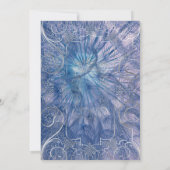 Modern Chic Textured Bridal Shower Kaart (Achterkant)