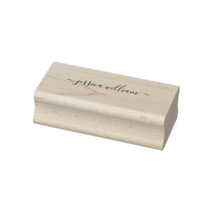 Modern Chic Waterverf Blue Hydrangeas Floral Rubberstempel