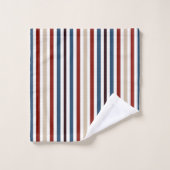 Modern chique gestreepte bad handdoek (Wasdoekje)