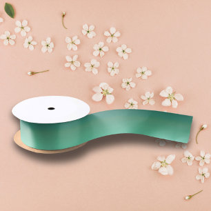 Modern chique metallic groen lint