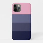 Modern chique Paarse roze kleurblok Case-Mate iPhone Case (Achterkant)