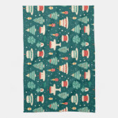 Modern Christmas Baking Aesthetic  Theedoek (Verticaal)