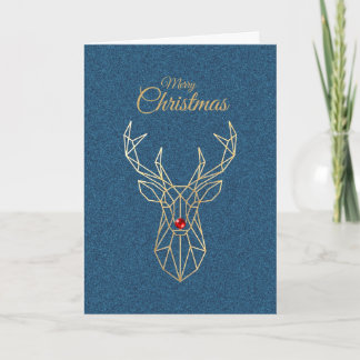 Modern Christmas Card Kaart