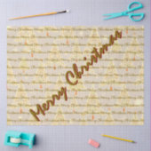 Modern Christmas Luxury Christmas Trees Tissuepapier (Craft)