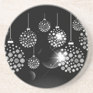MODERN **CHRISTMAS ORNAMENT * * SANDSTONE ONDERZET ZANDSTEEN ONDERZETTER