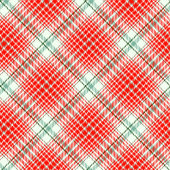 Modern Christmas Tablecloth Monogram Plaid Accent Tafelkleed