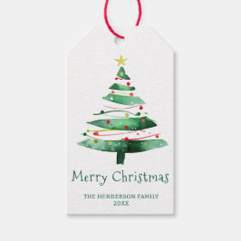 MODERN CHRISTMAS TREE CADEAULABEL
