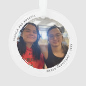 Modern Circular Grunge 2 Photos Acrylic (dos)