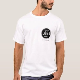 Modern Cirkel Logo Met Tekst T-shirt
