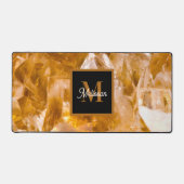 Modern Citrine Birthstone Monogram (Recto)