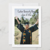 Modern Class of 2026 Graduation Invitation (Devant)