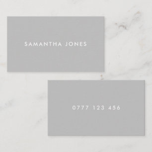 Modern Classic Personalized Mini Visitekaartje