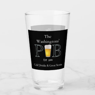 Modern Classic Pub Bier Drink Bril Glas