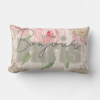 Modern Classy lettering Grunge Botanical Shabby Kussen
