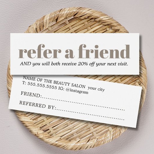 Modern Clean Bold Salon