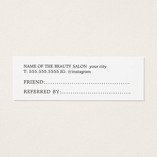 Modern Clean Bold Salon (Dos)