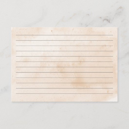 Modern Coastal Seashell Sand Vrijgezellenfeest Rec Informatiekaartje (Achterkant)