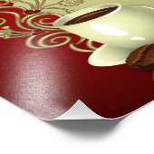 Modern Coffee Lover Foto Afdruk (Hoek)