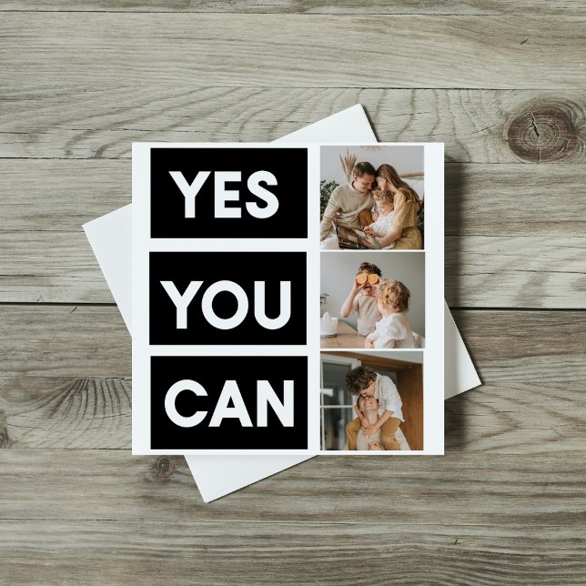 Modern Collage Family Photo & Motivation Quote (Creator heeft geüpload)