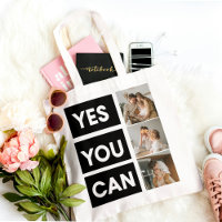 Modern Collage Family Photo & Motivation Quote