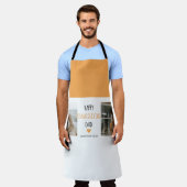 Modern Collage Photo & Happy Thanksgiving Dad Schort (Gedragen)