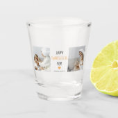 Modern Collage Photo Happy Thanksgiving mama Shot Glas (Voorkant)