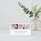 Modern Collage Visitekaartje (Staand voorkant)