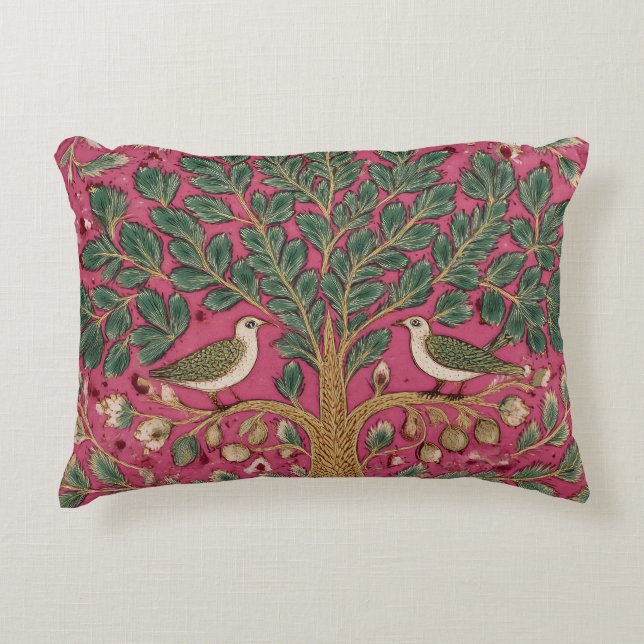 Modern  colorful  nature  motifs pattern   accent kussen (Voorkant)